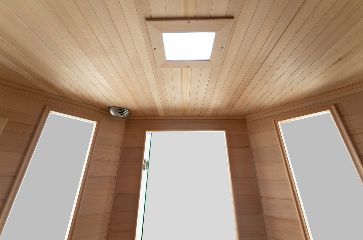Blisspod Vienna 4–5 Person Corner Low EMF Far Infrared Sauna