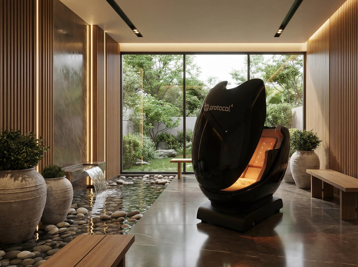 The Cocoon Multi-Technology Infrared & PEMF Wellness Pod