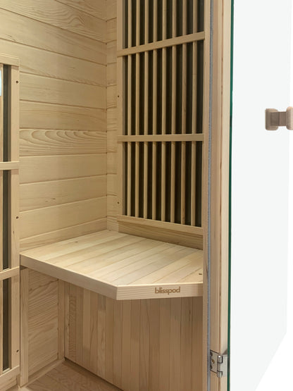 Blisspod Vienna 1-Person Low EMF Far Infrared Sauna