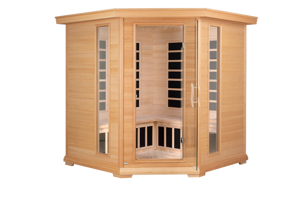 Blisspod Vienna 4–5 Person Corner Low EMF Far Infrared Sauna