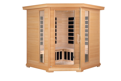Blisspod Vienna 4–5 Person Corner Low EMF Far Infrared Sauna