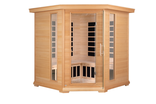 Blisspod Vienna 4–5 Person Corner Low EMF Far Infrared Sauna