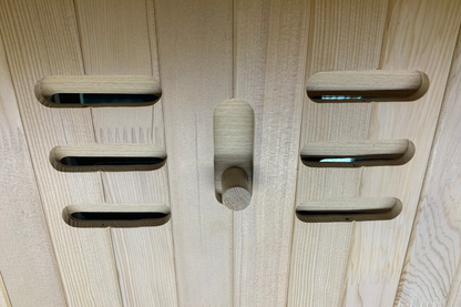 Bergen 2-Person Full-Spectrum Infrared Sauna with Red Light Panel