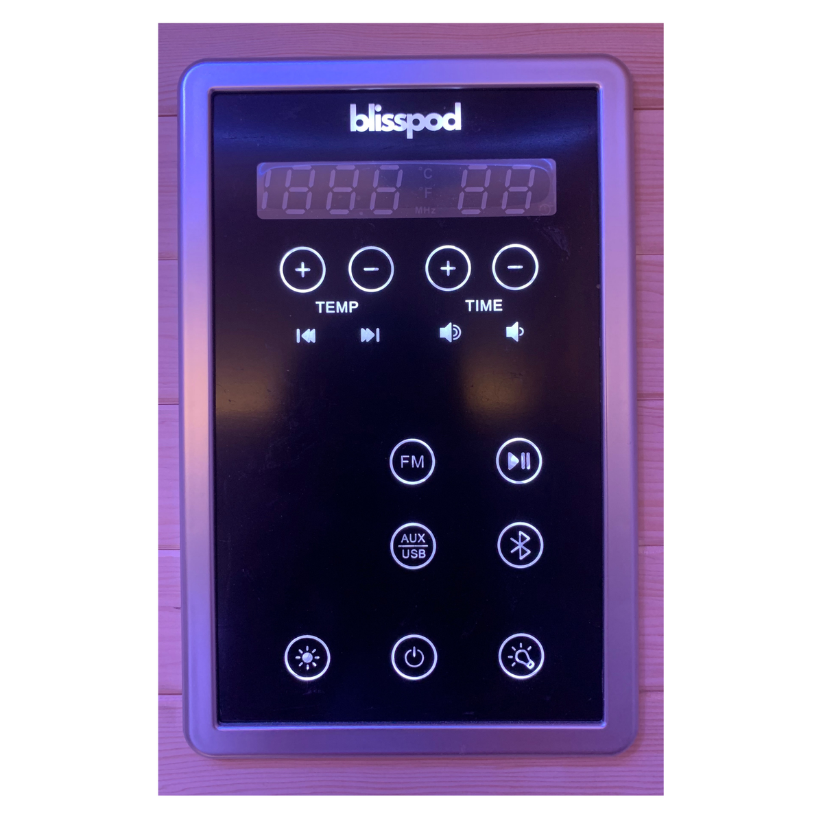 Bergen 2-Person Full-Spectrum Infrared Sauna with Red Light Panel