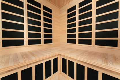 Blisspod Vienna 4–5 Person Corner Low EMF Far Infrared Sauna