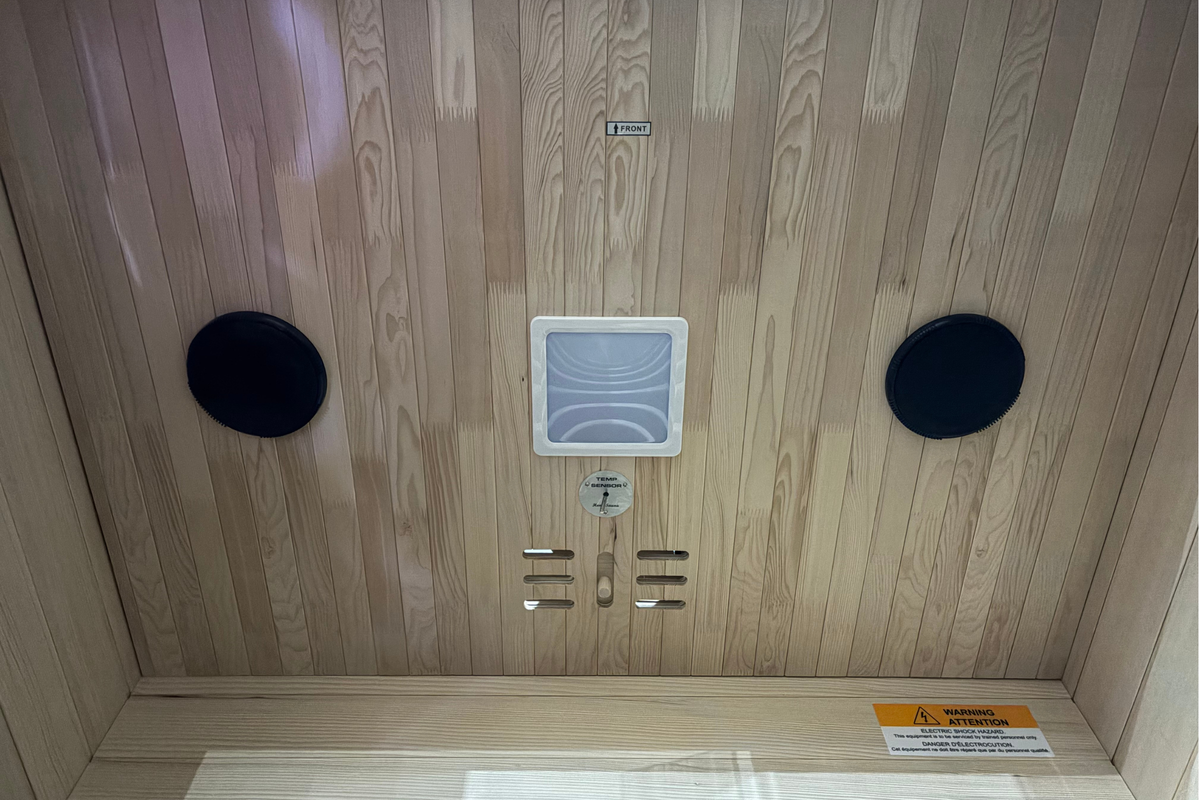 Blisspod Malmo 2-Person Low EMF Infrared Sauna with Red Light Therapy