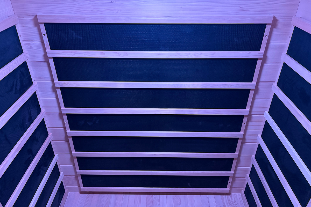 Blisspod Malmo 2-Person Low EMF Infrared Sauna with Red Light Therapy