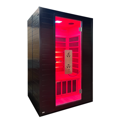 Blisspod Malmo 2-Person Low EMF Infrared Sauna with Red Light Therapy