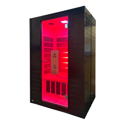 Blisspod Malmo 2-Person Low EMF Infrared Sauna with Red Light Therapy