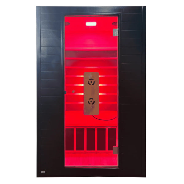 Blisspod Malmo 2-Person Low EMF Infrared Sauna with Red Light Therapy