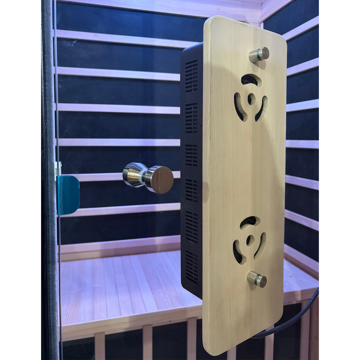 Blisspod Malmo 2-Person Low EMF Infrared Sauna with Red Light Therapy