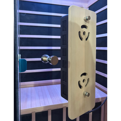 Blisspod Malmo 2-Person Low EMF Infrared Sauna with Red Light Therapy