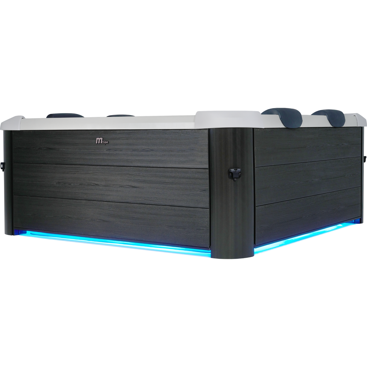 Oslo 6-Person Rigid Hot Tub with Hydro Jets and LED Lighting