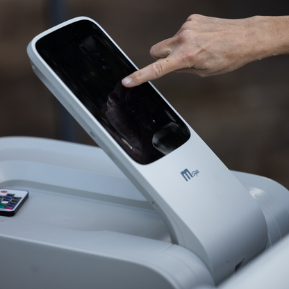 Oslo 6-Person Rigid Hot Tub with Hydro Jets and LED Lighting