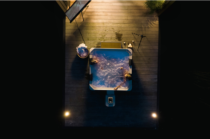 Oslo 6-Person Rigid Hot Tub with Hydro Jets and LED Lighting