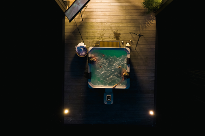 Oslo 6-Person Rigid Hot Tub with Hydro Jets and LED Lighting