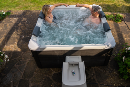 Oslo 6-Person Rigid Hot Tub with Hydro Jets and LED Lighting