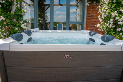 Oslo 6-Person Rigid Hot Tub with Hydro Jets and LED Lighting