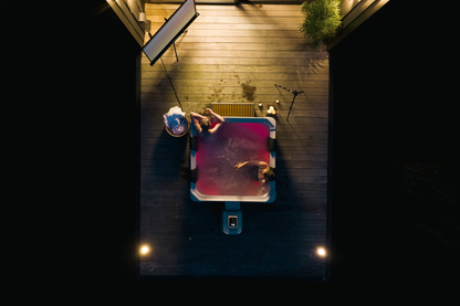 Oslo 6-Person Rigid Hot Tub with Hydro Jets and LED Lighting