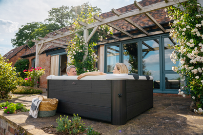 Oslo 6-Person Rigid Hot Tub with Hydro Jets and LED Lighting