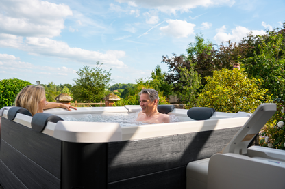 Oslo 6-Person Rigid Hot Tub with Hydro Jets and LED Lighting