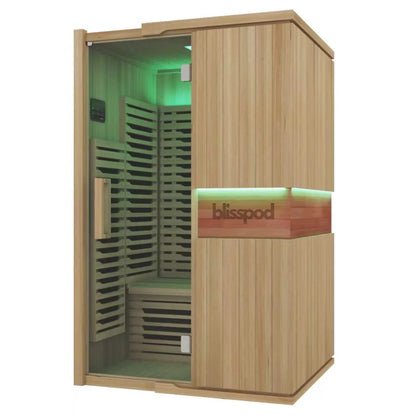 Blisspod Milano 2-Person Full Spectrum Infrared Sauna