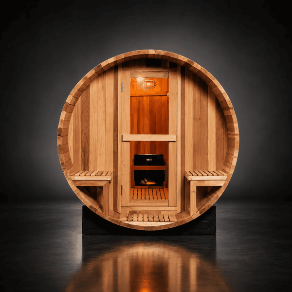 Handcrafted Red Cedar Indoor Sauna with 9kW Electric Heater
