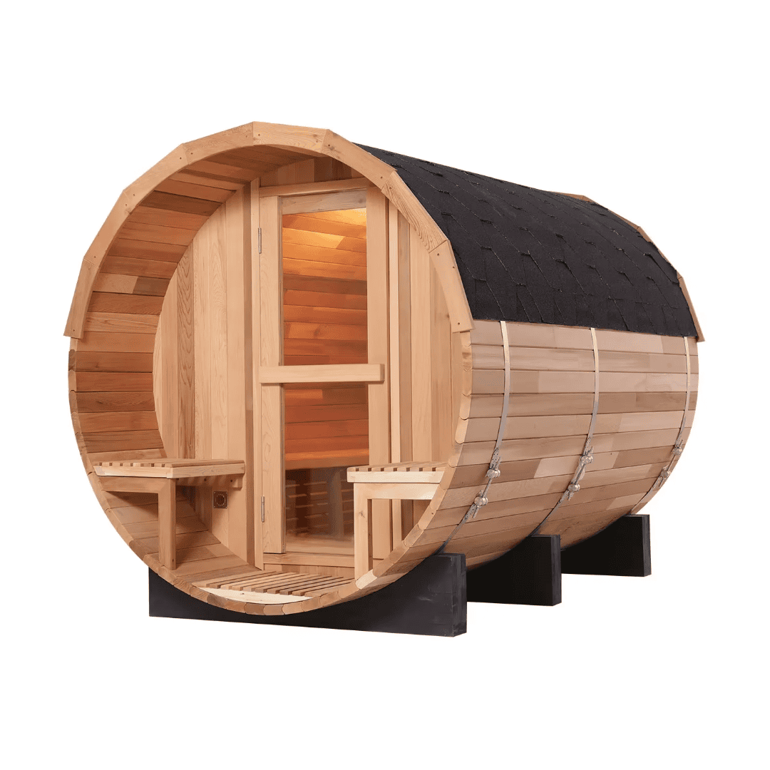 Handcrafted Red Cedar Indoor Sauna with 9kW Electric Heater