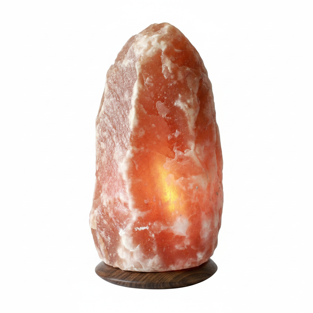 Himalayan Salt Lamp (30–40 Lbs) Pink Crystal Decorative Lamp for Home, Bedroom, Spa, Yoga, Meditation, Ambient Lighting, Relaxing Glow, Wellness Décor