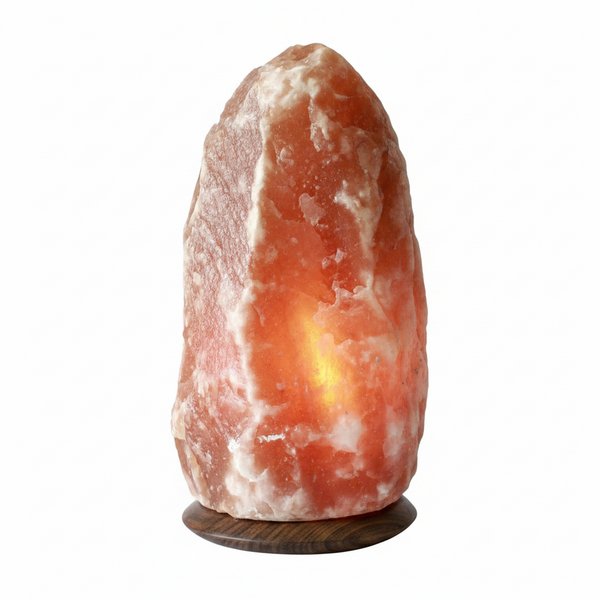 Himalayan Salt Lamp (30–40 Lbs) Pink Crystal Decorative Lamp for Home, Bedroom, Spa, Yoga, Meditation, Ambient Lighting, Relaxing Glow, Wellness Décor